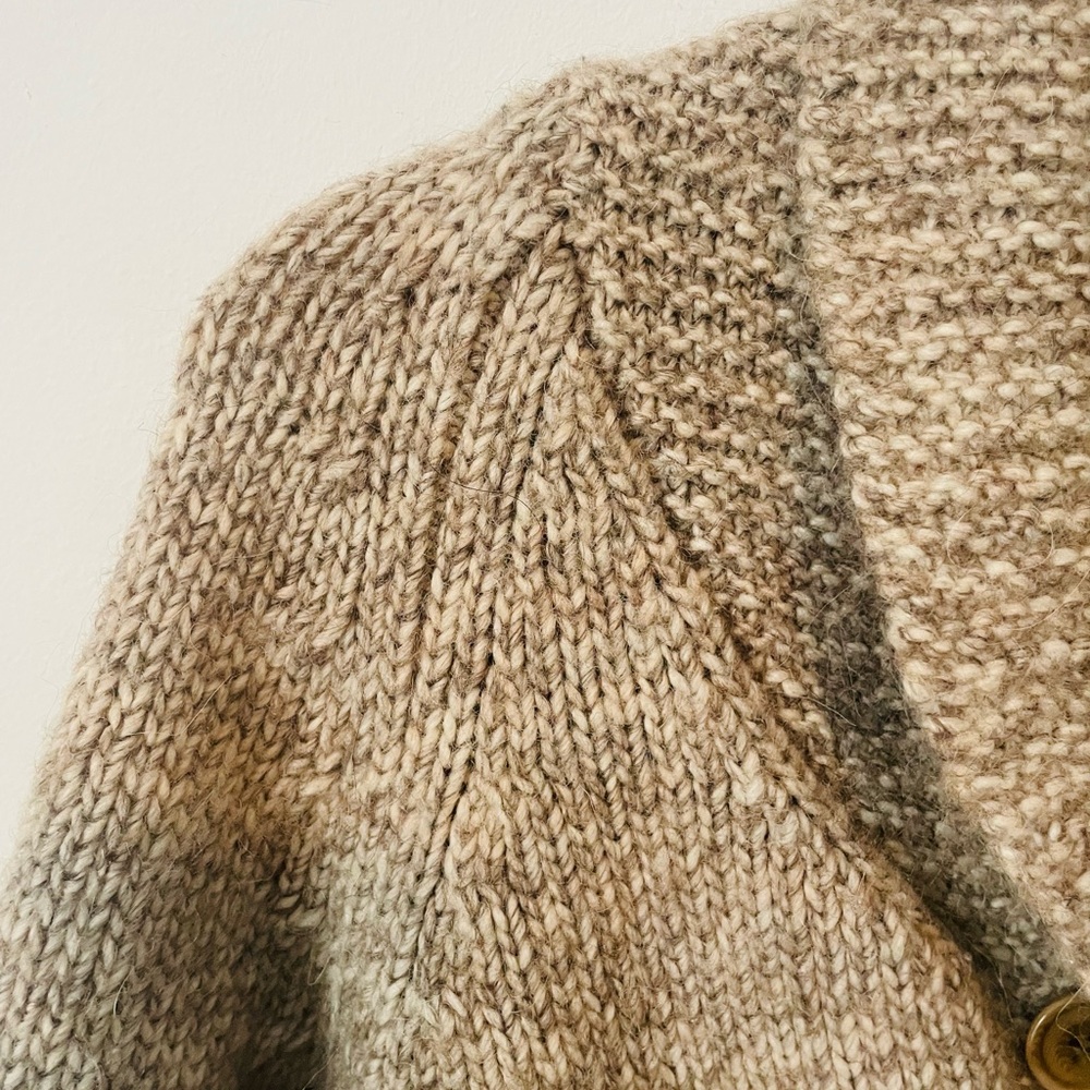 J. Crew Vintage Tan Cardigan - Picture 6 of 10